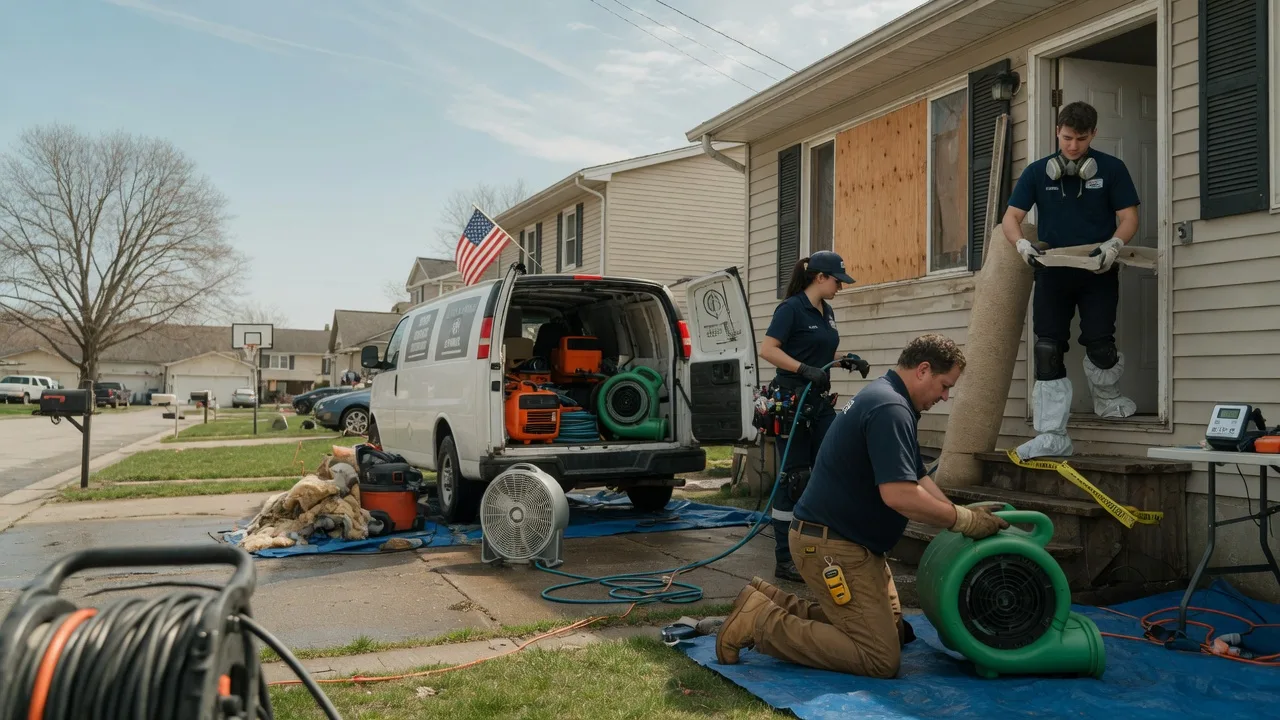 Water Damage Restoration in Kennard, IN near me